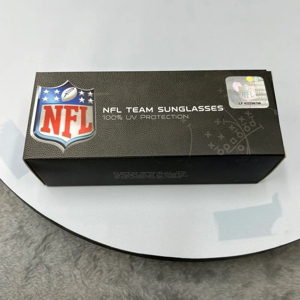 New Orleans Saints Sunglasses Polarized Impact Black with Bag NFL Official Merch